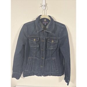 Tommy Hilfiger Jeans Women Denim Trucker Jacket L